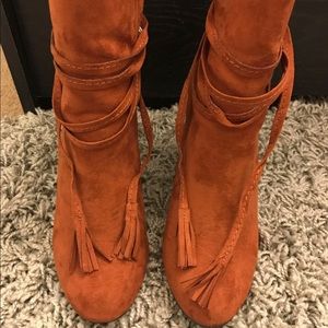 Rust Color Boots